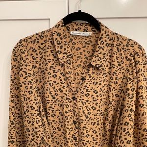 Abercrombie animal print dress. Size Large.